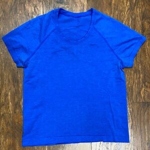 lululemon Swiftly Tech SS 2.0 *Waist Length: Cerulean Blue, 8